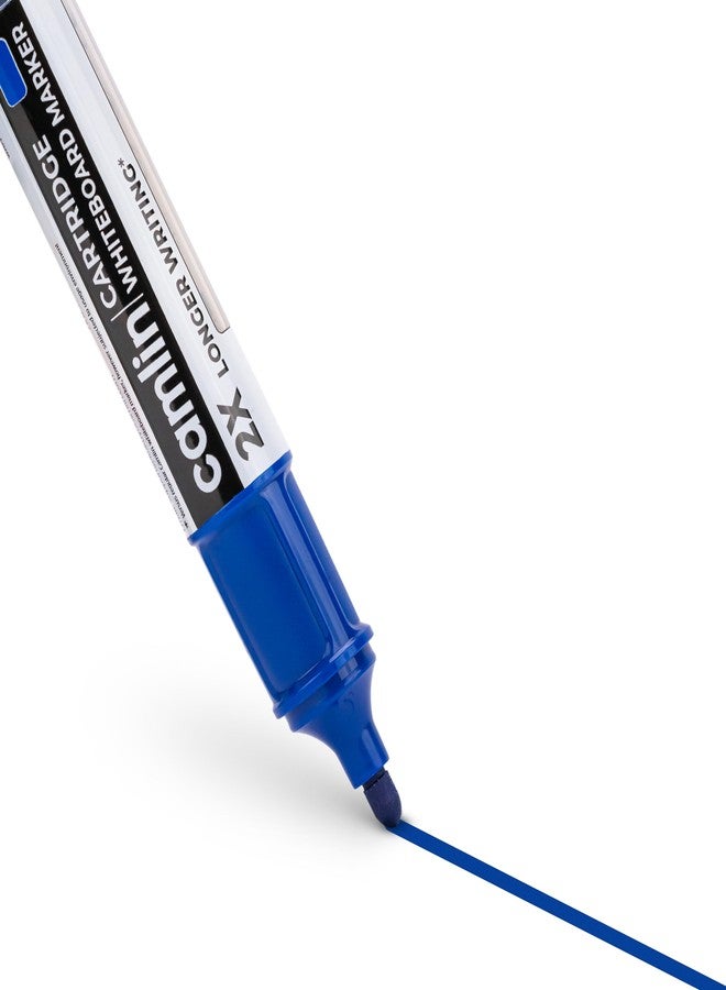 كاملين عبوة أقلام كاميلين للوحات البيضاء (5 أقلام) - أزرق - Image 2